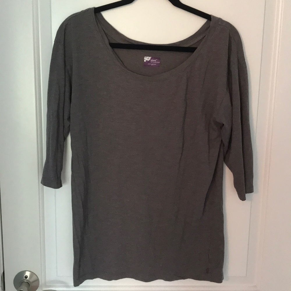 Gray Zinni by Garnet Hill Shirt (Medium)